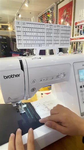 Know your brother sewing more, with monogram and make your creativity with this all stitches. #crossstitche #artwork #monogram #brotherA150 #brothersewingmachine #idea #craft #design #bansoonsewingmachinepteltd #autotrimmer #sewingbusiness #serviceandrepair #singaporetiktok #sewingsg