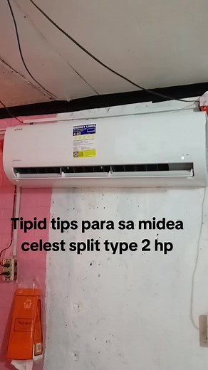 Midea Celest Aircon Split Type 2HP Review & Tips