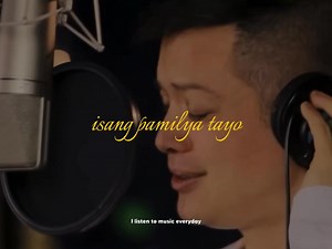 Isang Pamilya Tayo Ngayong Pasko, ABS-CBN Christmas Station ID 2016 | I listen to music everyday