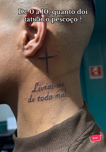 Cruz Tattoo Ideas: Unique Neck Tattoo Inspiration