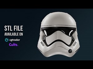 Stormtrooper First Order Helmet / 3d print / Star Wars