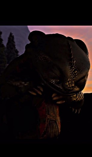 Heartfelt Goodbye: Toothless and Hiccup Say Farewell in HTTYD3