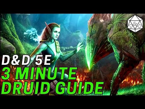 3 Minute Guide to the Druid Class in D&D 5e