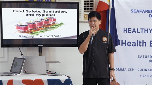 BSM SWA DAVAO ENCOURAGE HEALTHIER LIFESTYLE WITH HEALTH BEGINS AT HOME: HEALTHY COOKING SEMINAR It was a weekend of healthy tips and tricks for our BSM Seafarers' Wives - Davao Chaper as they conducted their 2025 "Health Begins at Home" Healthy Cooking Seminar" at the DMMA-CSP Culinary Training and Assessment Center. The seminar kicked off with a foundational session on health, featuring an Overview of Healthy Nutrition delivered by Dr. Jeremy Q. Vergonio, MD, Medical Director of Supercare Davao
