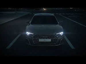 2022 Audi A8 Digital Matrix LED and digital OLED technology (Animation)