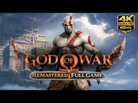 God of War 1 (PS2) - Full Gameplay 4K 60fps | Remastered