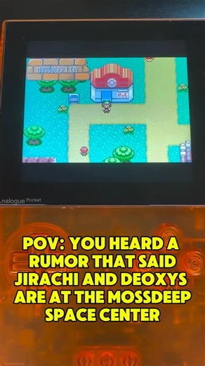 How to catch Deoxys and Jirachi in Pokémon Emerald. Back in the 2000s when Pokemon Emerald released, there were rumors you could catch Jirachi and Deoxys if there were a specific number of successful space launches. This was early internet ages, so lots of these rumors were not true. But, I still went everyday and was never able to catch it :/ | ButtonDelight