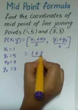 class 10 |mid point formula