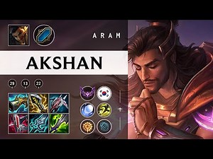 Akshan ARAM - KR Master Patch 25.23