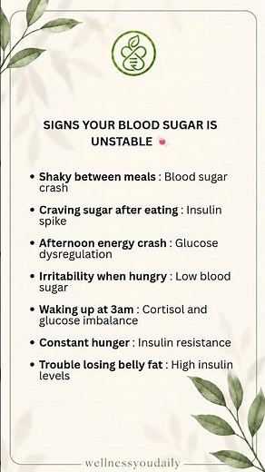 7 Signs Your Blood Sugar May Need Attention