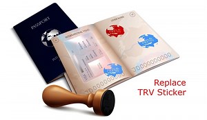 Replacement of Temporary Resident Visa | Lost or damaged TRV stickers