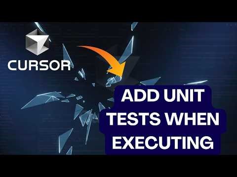 How to Add Unit Tests When Executing Code in Cursor AI 2026?