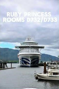 Want the biggest balcony, Ruby Princess Cruise Mini suite tour D732 // D733 --2024 June