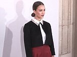 Jessica Alba stuns as she poses at Paris Fashion Week