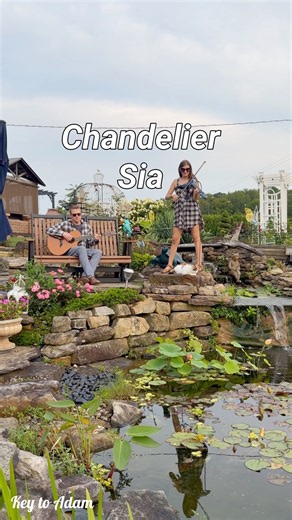 Chandelier by Sia on electric violin and guitar #song #music #violin #guitar #cover