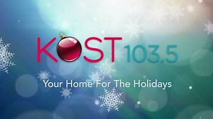 Happy Holidays! #KOSTChristmas is officially here! 🎁🎄❄️🎅🏼⛄️ Listen to all your holiday favorites round-the-clock on KOST at KOST1035.com/listen | KOST 103.5