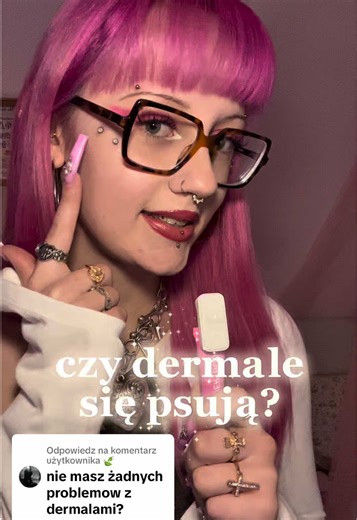 Odpowiadanie użytkownikowi @🍃 czy są problemy z dermalami?? #microdermal #piercings #kolczyki #alt