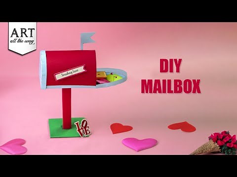 DIY Mail Box | DIY Mailbox Ideas | Mailbox | Valentine's Day | ‪@VENTUNOART‬