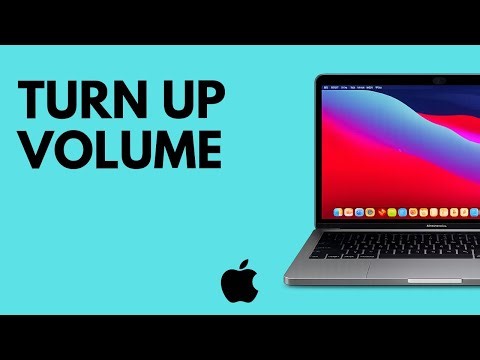 How to Turn Up Volume on Mac (Keyboard & Menu Bar)