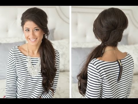 Retro Side Pony Tail