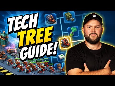THE Season 89 Tech Tree Guide! // Boom Beach Warships