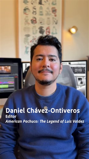 Up close, #Premiere might look like an editing program. But once you step back, you see that it's a tool for capturing, commemorating, and celebrating the life of the people that you export. Daniel Chávez-Ontiveros, editor of American Pachuco: The Legend of Luis Valdez, explores how Premiere helped him honor the iconic
