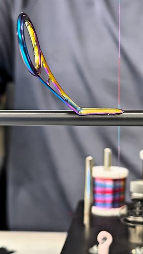 77K views · 10K reactions | Austin with the voodoo on this one, with the parlor tricks too. #fishing #rodbuilding #howto | Edge Rods by Gary Loomis | Facebook