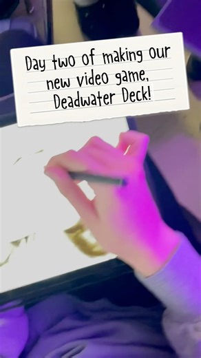Day two! Who’s excited for the final product? #vidogames #pirates #robots #gaming