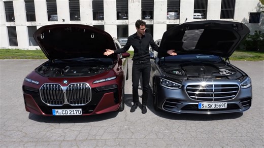 BMW 7 Series vs Mercedes S Class luxury comparison