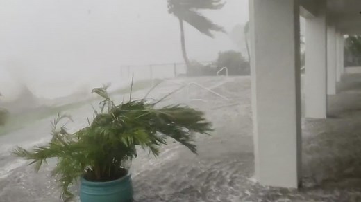 These are the peak wind speeds for some Florida cities as Ian made landfall