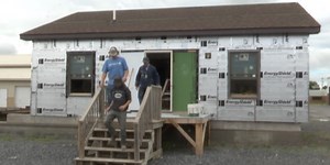 BOCES students get hands-on experience building a house