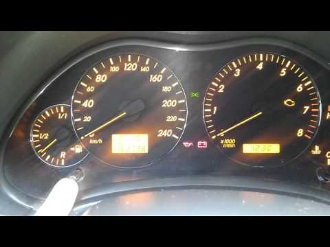 Toyota Avensis T25 - Zmiana intensywności podświetlenia zegarów