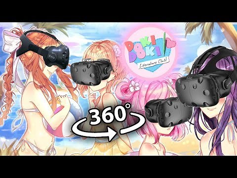 Beach Club 360: Doki Doki Literature Club 360 VR