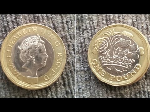 UK 2016 ONE POUND ERROR COIN VALUE - 2016 £1 Coin Minting ERROR