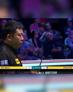 262K views · 2.8K reactions | Zhang Anda comes from 5-3 down to progress in the #UKChampionship 勞 His 6-5 victory over Gary Wilson sets up an intriguing clash against World Champion and friend Zhao Xintong in Round 2... | WST | Facebook