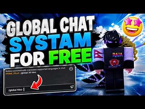 🔥 GLOBAL CHAT SYSTEM FOR FREE in Roblox Studio! (Easy Tutorial)