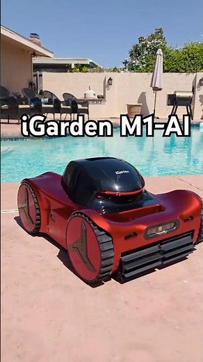iGarden M1-AI - Game changing Pool Cleaner