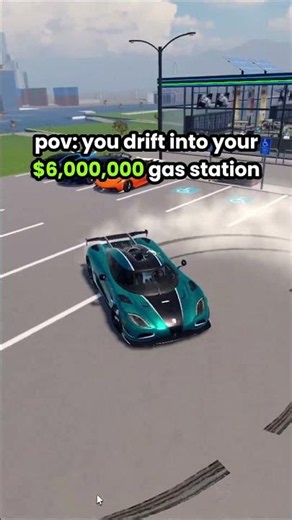 pov: you drift into your $6m gas station