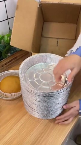 Special tin foil tray for air fryer oven baking tray oil-proof barbecue tray