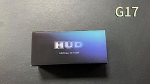 G17 Car Digital Speedometer Hud MPH KMH Car Head up Displays High Temperature Alarm for All Cars