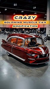 48K views · 727 reactions | Is it legal to convert a motorcycle into a car ?? ‼️ #hondagoldwing #trike #formustang #cassicar #americanmotorcycle #BikerCulture #custommotorcycle #ViralMotorcycle | Rizal Rio | Facebook