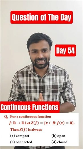 Continuous Functions | Real Analysis | IIT JAM Maths & CUET PG Maths | IFAS