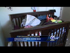 Craigslist Deal Gone Bad: Car Crashes into Home