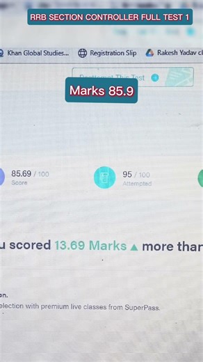 RRB Section Controller Mock Test,#Reels #Trendingshorts #RRBSectioncontrollermock