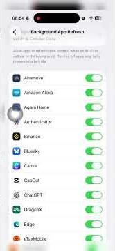 Understanding Background App Refresh on iPhone: Should You Turn It Off to Save Battery?