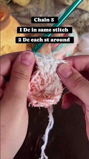 Make a dish scrubbie with me🤍