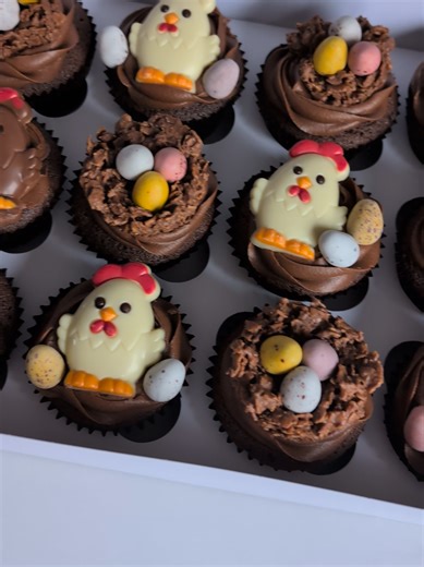 Easter Baking: Chocolate Cake & Mini Eggs