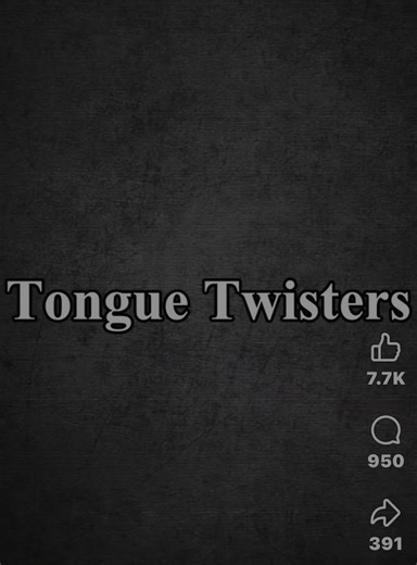 Tongue Twisters Challenge: Fun & Hard Tongue Twisters to Try