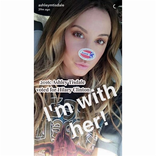 Ashley Tisdale's Political Stance Clarified