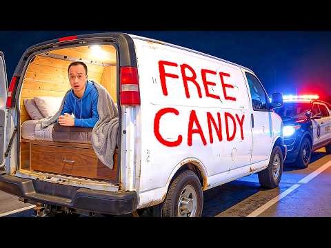 Stealth Camping in an Illegal Vehicle